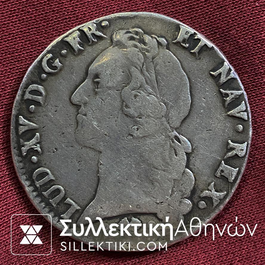FRANCE 1 Ecu 1765 VF+